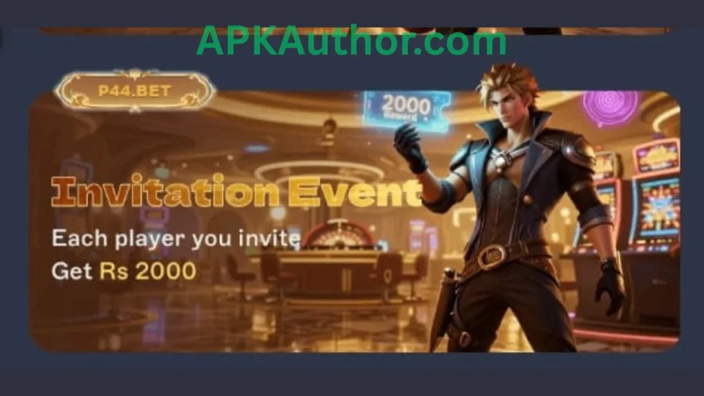 P44 Bet Game APK invitational bonues of game for new game users