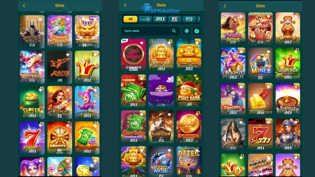 Screenshots of bn55 online games