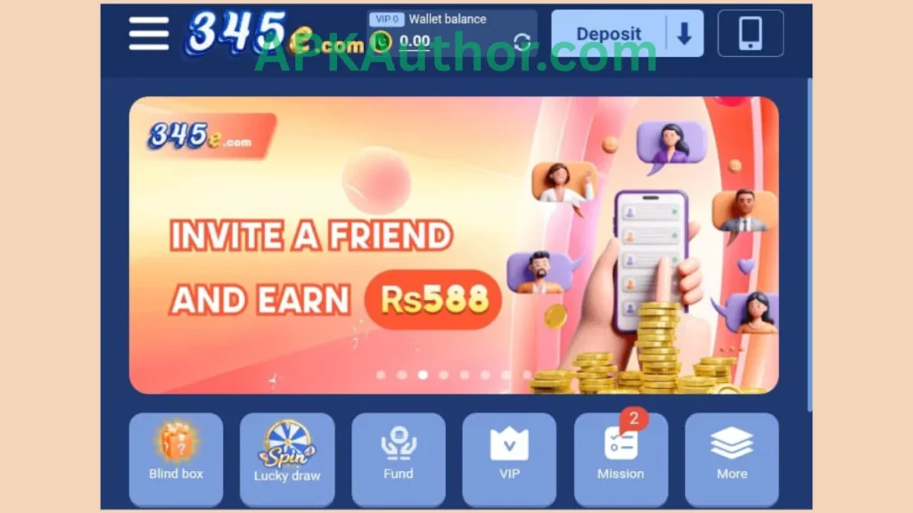 345E Game invitational bonuses of game for new game users