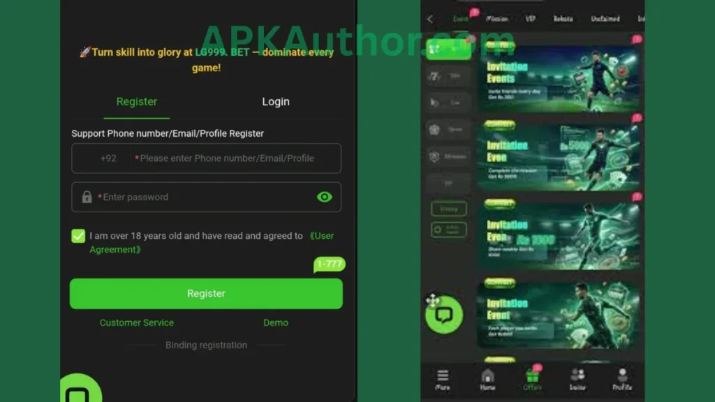 LG999 Bet Game regeristration and promotion center of game