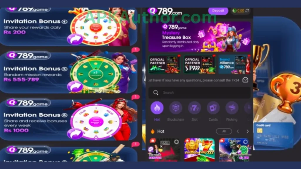 Q789 Game promotion center of game