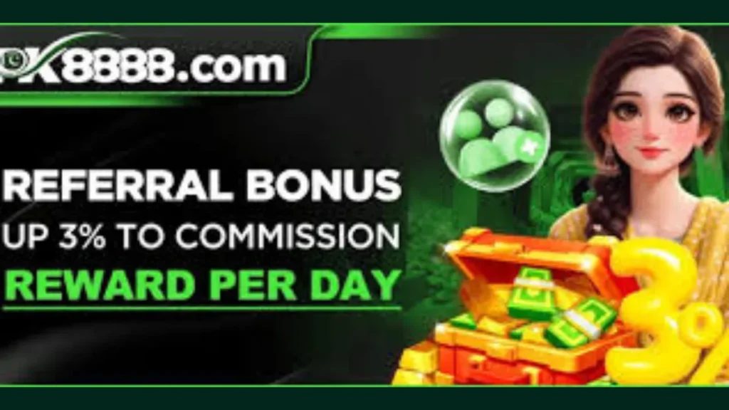 PK8888 Game referral rewards of game